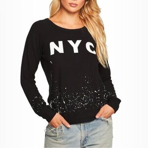 Chaser NYC Splatter Paint Tee
